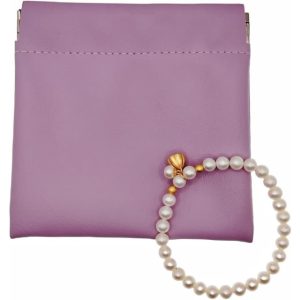 Small Jewelry Pouch Purple PU | Custom Jewelry Packaging – Richpack - small jewelry pouch