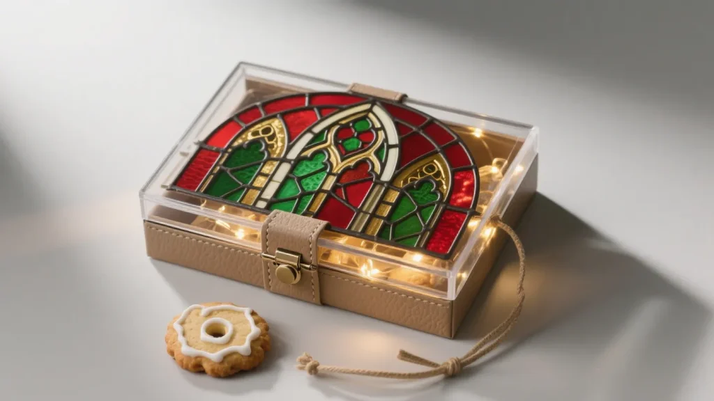 themed cookie paper gift box packaging