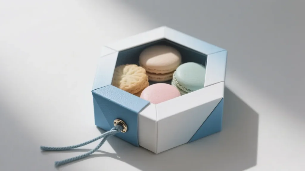 themed cookie paper gift box packaging for birthdays