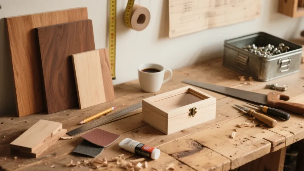 wooden box small jewelry boxes set