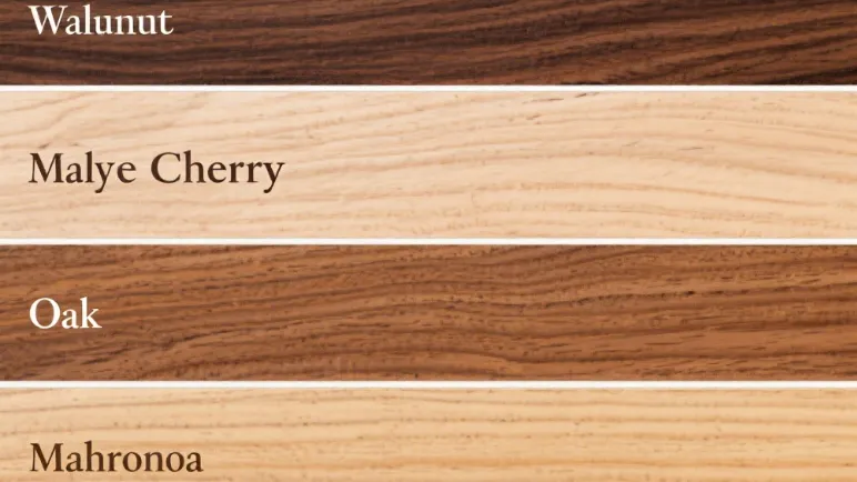 wooden jewelry box maple cherry wood