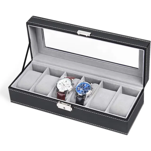 Box for Storing Watches Black – Luxury Packaging by Richpack - wrist watch display box 1