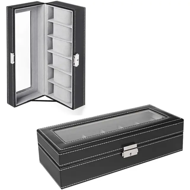 Box for Storing Watches Black – Luxury Packaging by Richpack - wrist watch display box 4