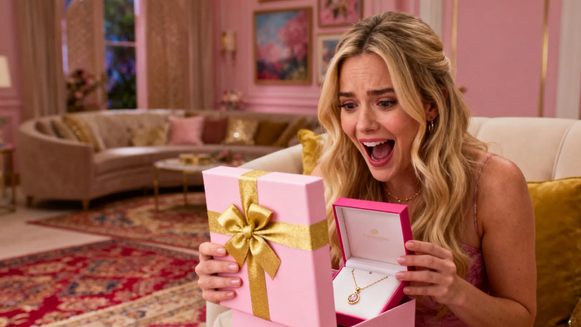 Customer unboxing Richpack jewelry packaging
