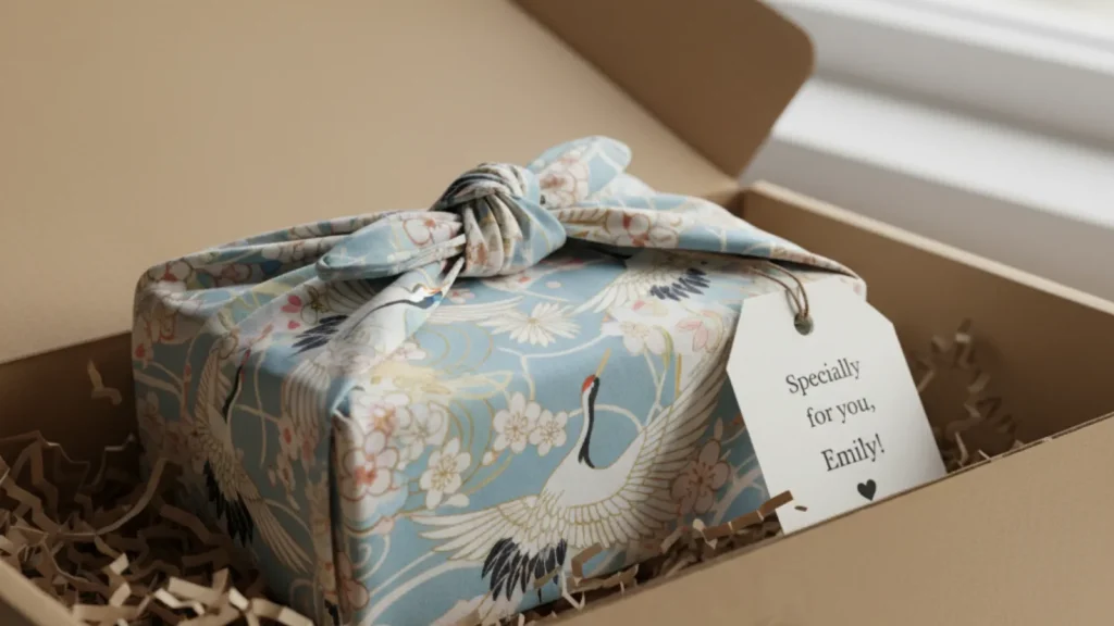 How Do You Package Your Gifts - Fabric Wrapping (Furoshiki) packaging for present