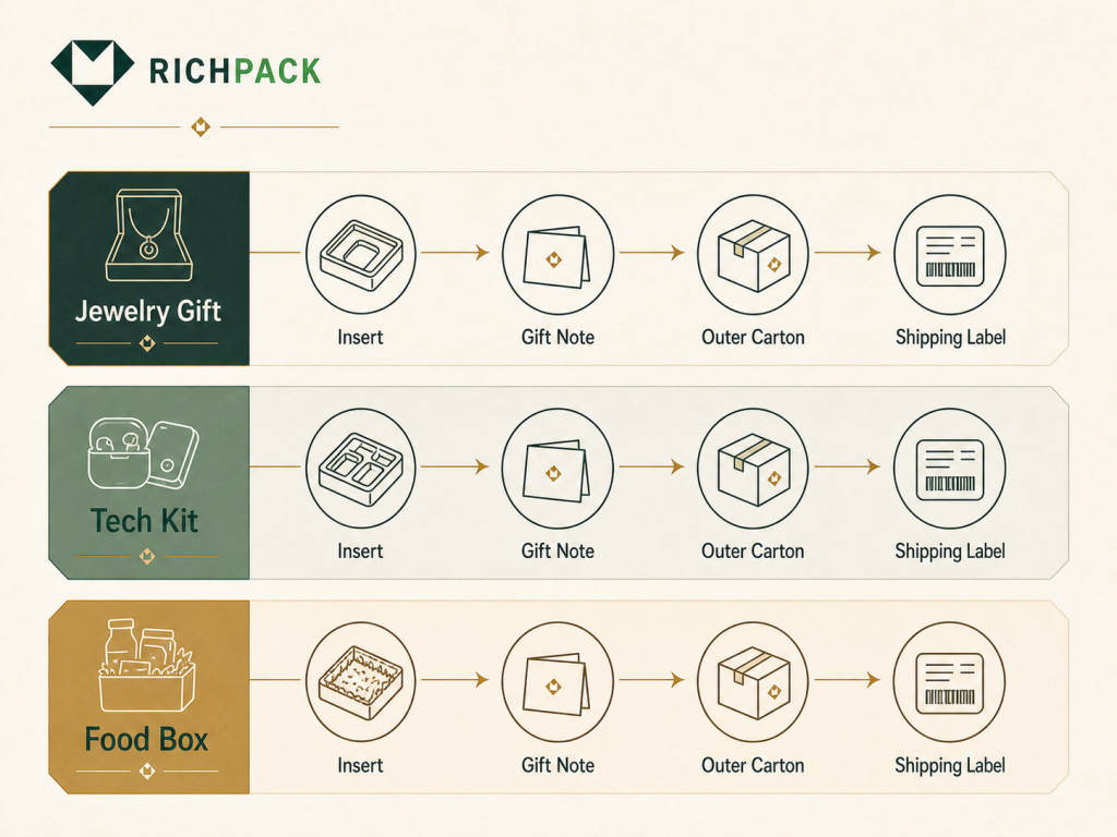 Custom Gift Boxes: The Definitive Guide to Design and Bulk Ordering - Multi Address Fulfillment
