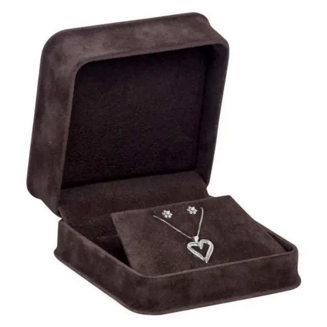 Suede Bracelet Box Navy Blue | Custom Luxury Jewelry Packaging – Richpack - Rich Suede Universal Utility Box 3