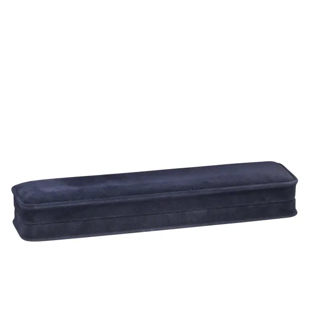 Suede Bracelet Box Navy Blue | Custom Luxury Jewelry Packaging – Richpack - Suede Bracelet Box 3