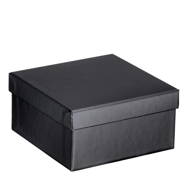 Suede Bracelet Box Navy Blue | Custom Luxury Jewelry Packaging – Richpack - Suede Double Ring Box 4