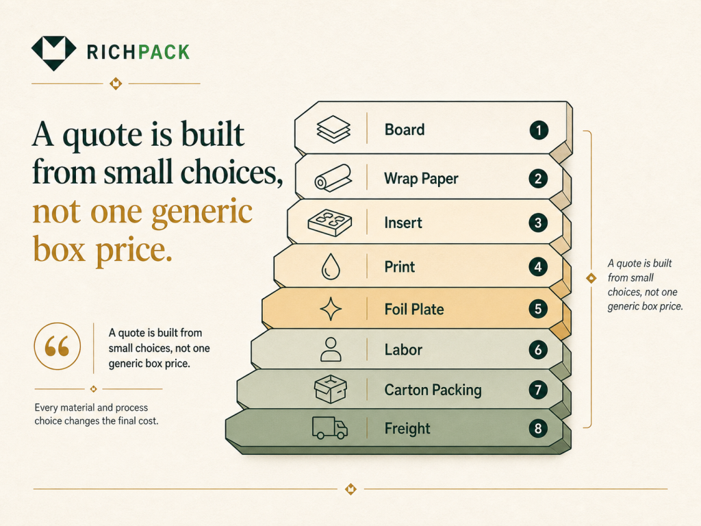 Custom Gift Boxes: The Definitive Guide to Design and Bulk Ordering - What to Compare Across Suppliers