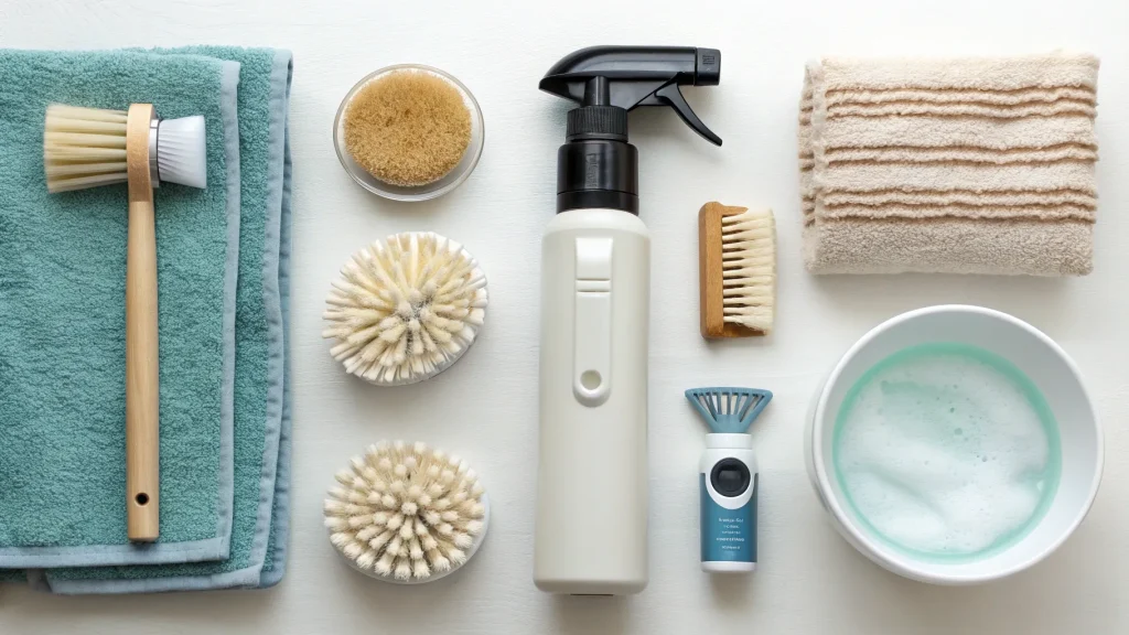 cleaning supplies for jewelry box