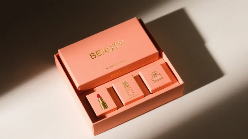 coral cosmetic women monthly gift box