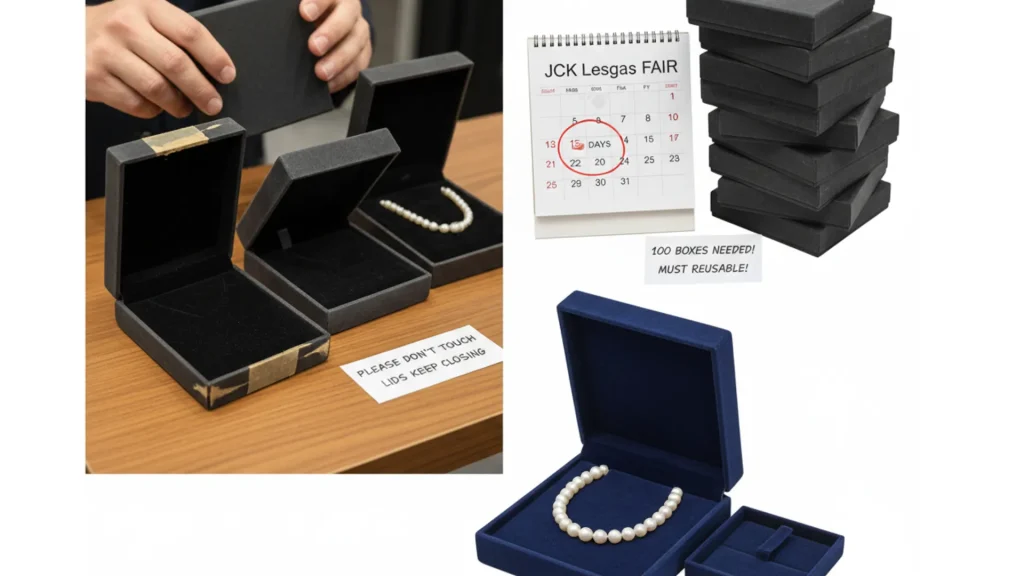 high end gemstone necklace delicate packaging challenges