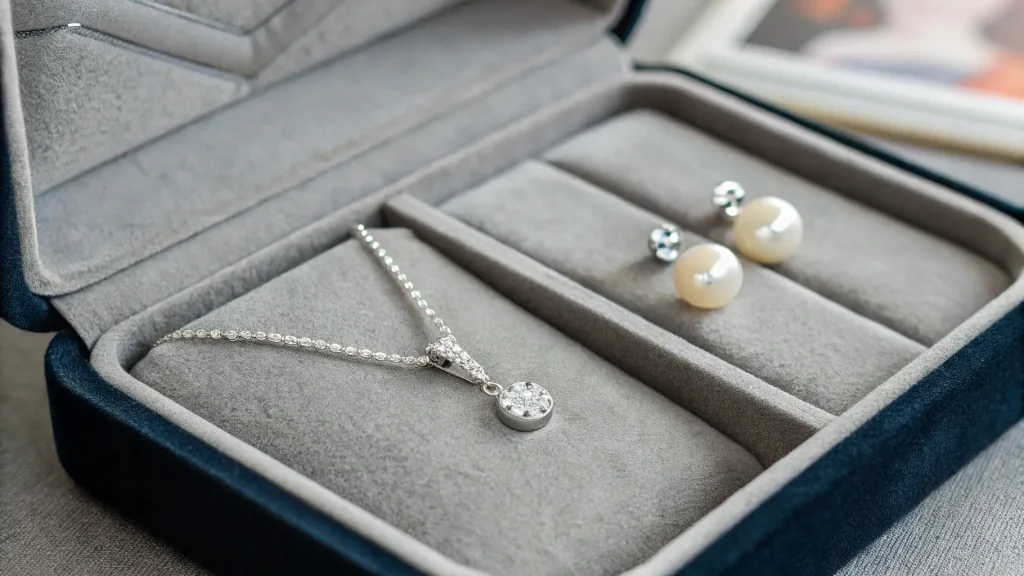 jewelry box compartments delicate