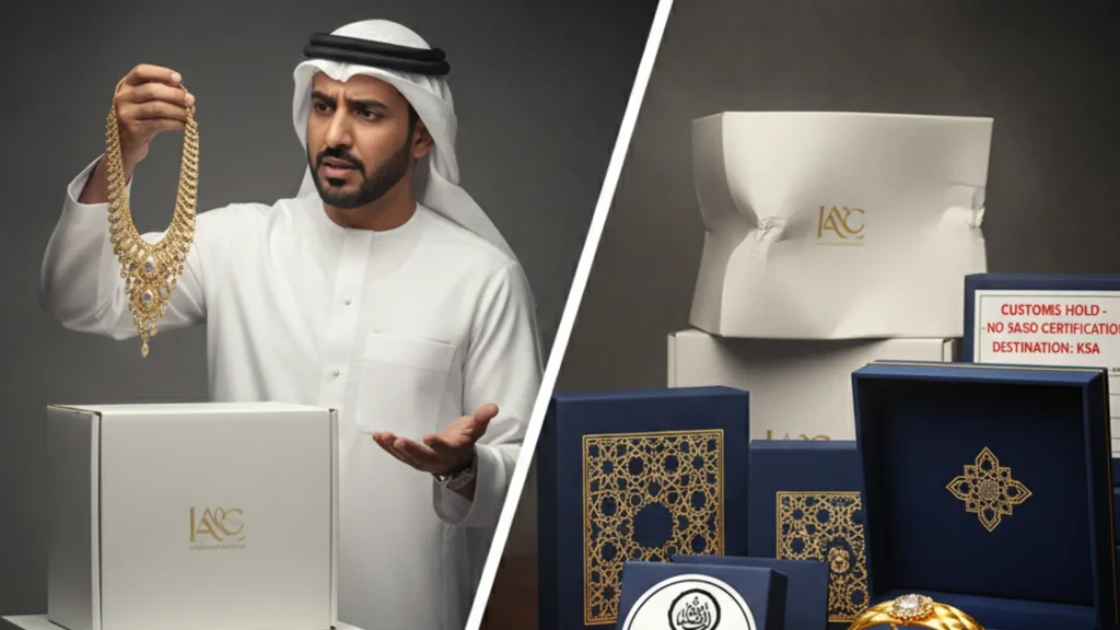 middle east jewelry brand cross border packaging challenges