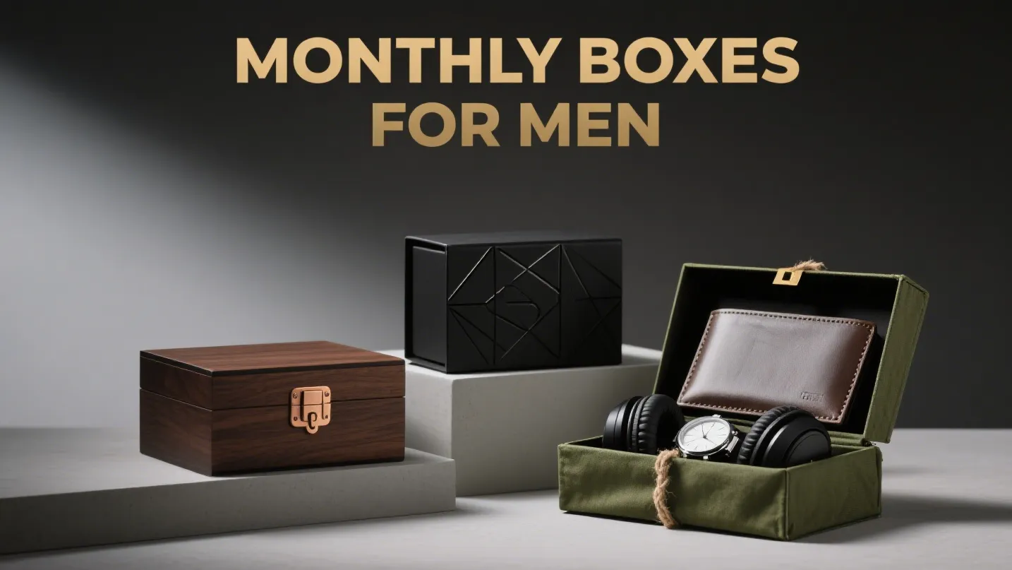 monthly boxes for men collection