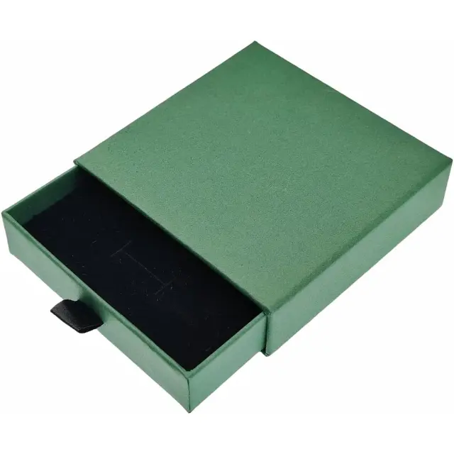 Necklace Box White Faux Leather | Custom Pendant Packaging – Richpack - necklace gift box 5