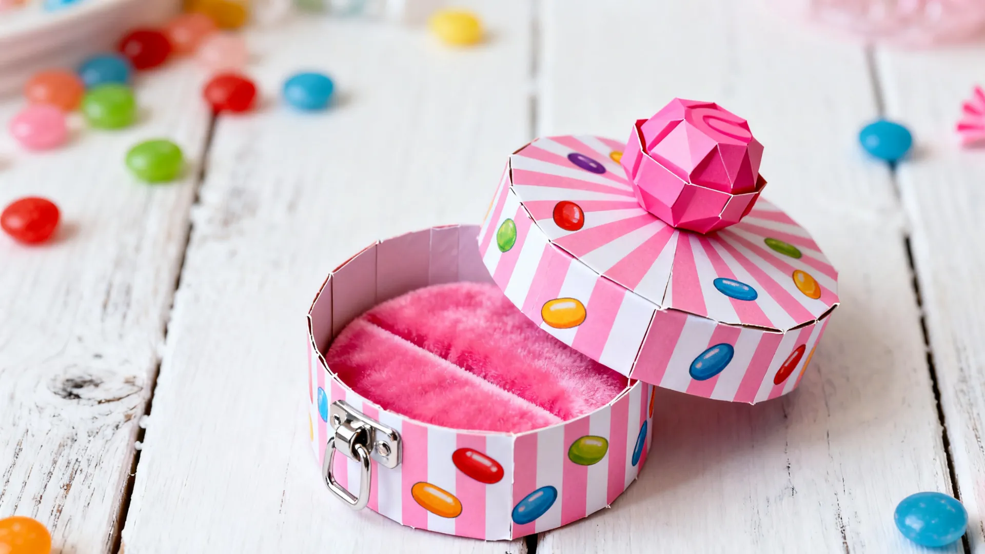 paper jewelry box in camera design