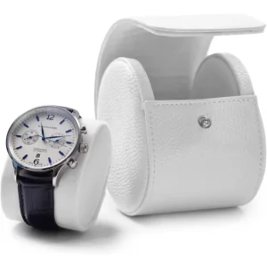 Watch Box Black Leather | Elegant Luxury Jewelry & Timepiece Packaging – Richpack - watch case box