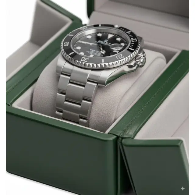 Watch Box Black Leather | Elegant Luxury Jewelry & Timepiece Packaging – Richpack - watch case for men 2