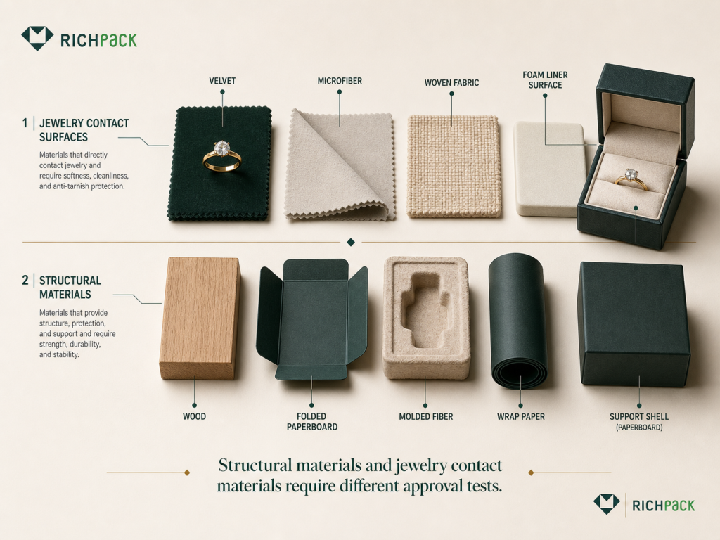 The Ultimate Guide to Fine Jewelry Packaging - Acid Adhesive Dye and Odor Compatibility