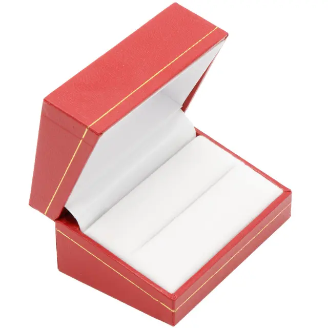 Cartier Watch-Pillow Box | Vintage Leather Luxury Timepiece Packaging – Richpack - Cartier Double Ring Box 3