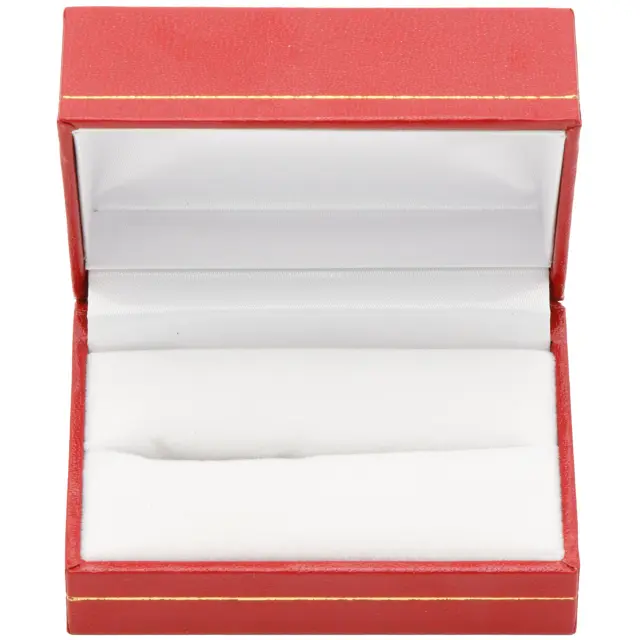 Cartier Watch-Pillow Box | Vintage Leather Luxury Timepiece Packaging – Richpack - Cartier Double Ring Box 4