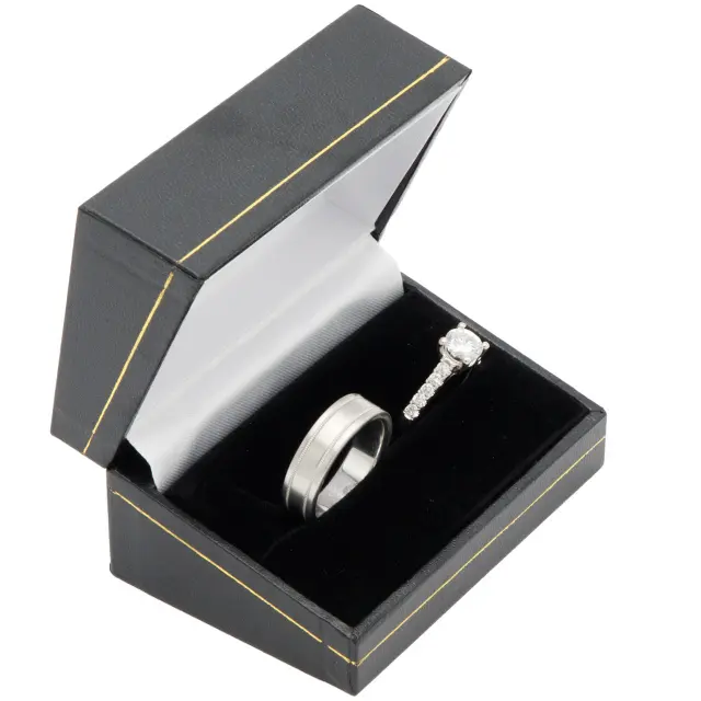 Cartier Watch-Pillow Box | Vintage Leather Luxury Timepiece Packaging – Richpack - Cartier Double Ring Box 5