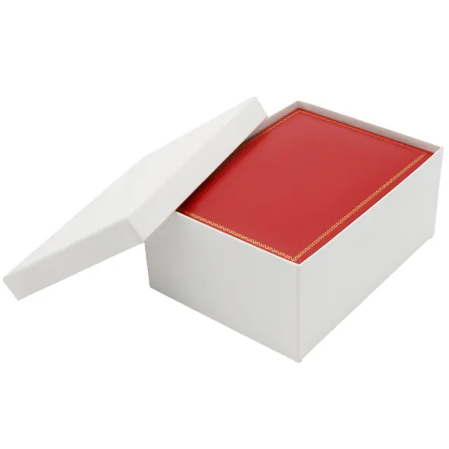 Cartier Watch-Pillow Box | Vintage Leather Luxury Timepiece Packaging – Richpack - Cartier watch watch pillow box 5