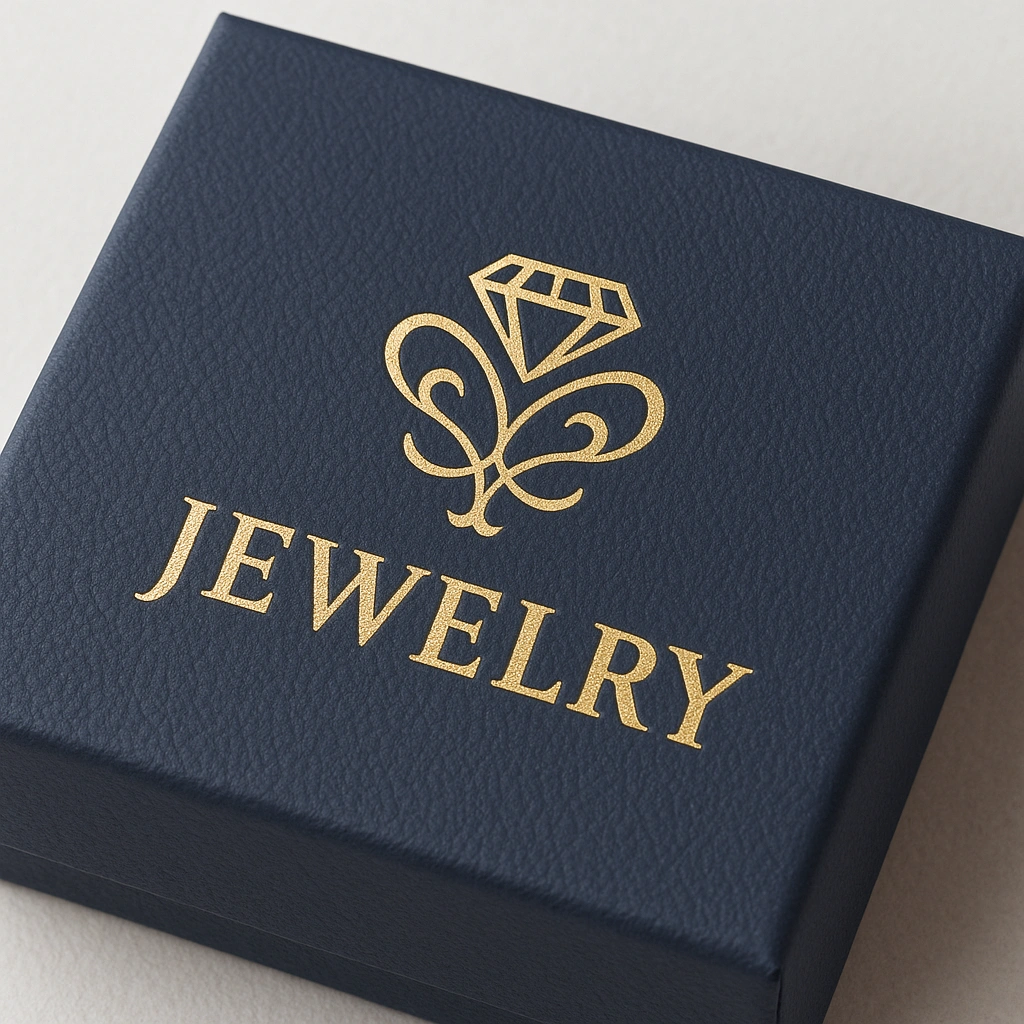 Jewelry Box Logo Printing Detail