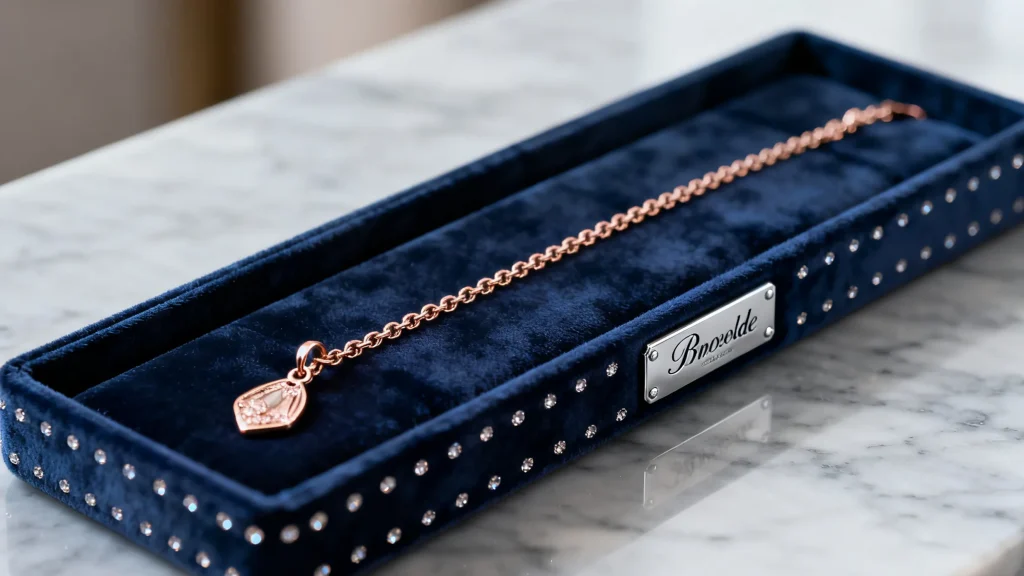 Bracelet Storage Box Sizes: Standard Packaging or Custom Dimensions? - blue velvet bracelet storage box