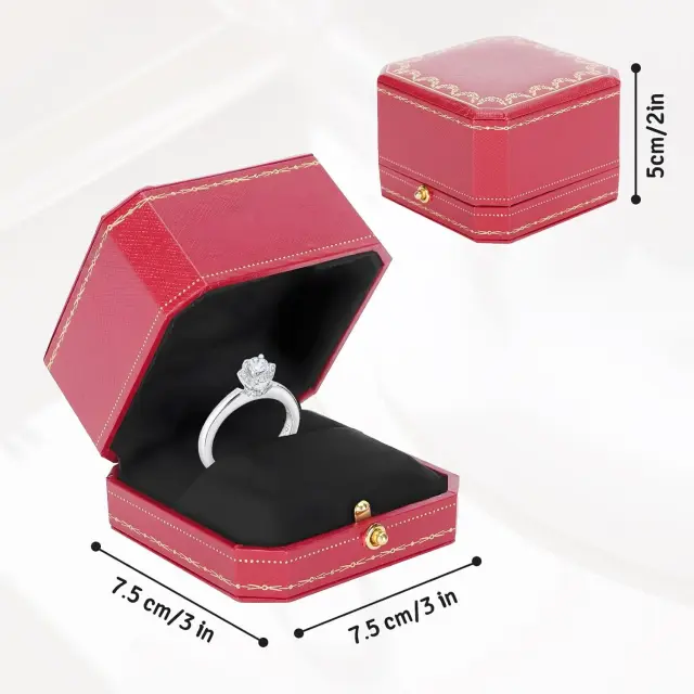 Cartier Boxes | Custom Red Leather Jewelry Packaging – Richpack - cartier boxes 2