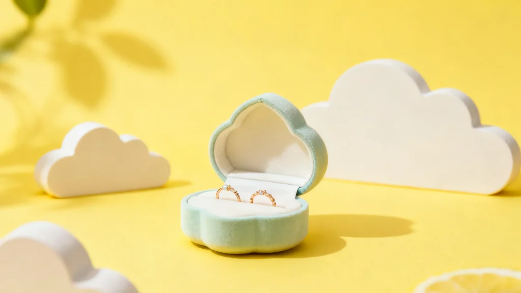 cute cloud jewelry box