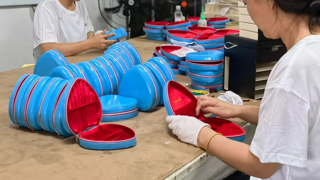 jewelry box small component production richpack