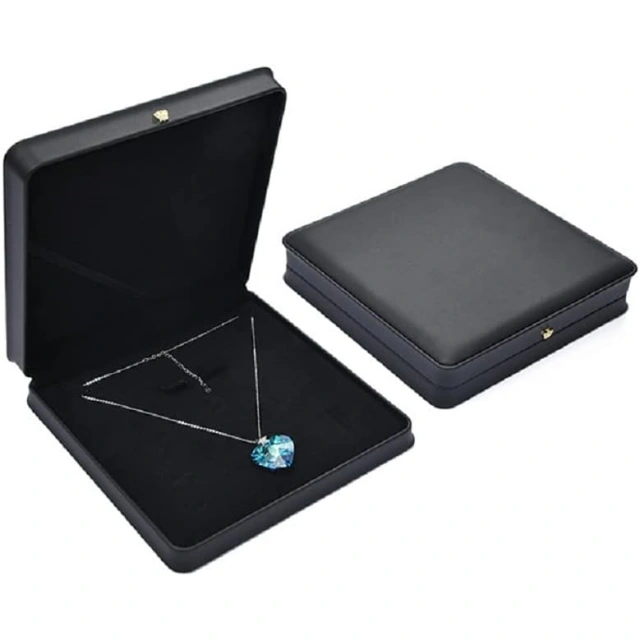 Jewellery Gift Box Pearl White | Custom Packaging by Richpack - jewelry necklace case 2