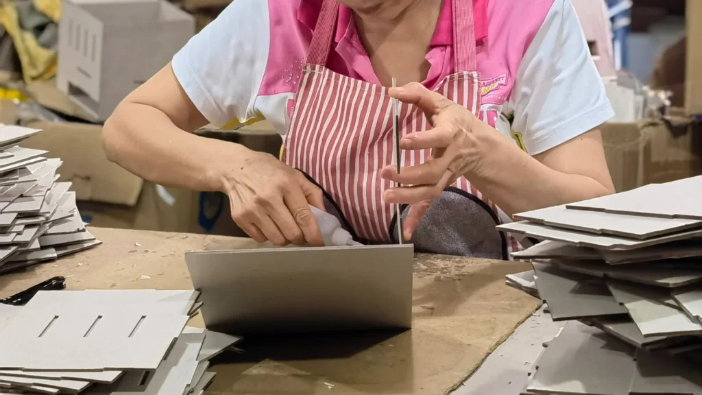 jewelry packaging paper sheet processing richpack new