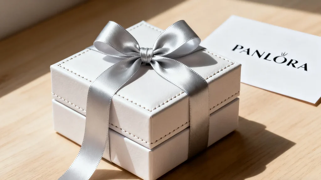 pandora bracelet in a jewelry box