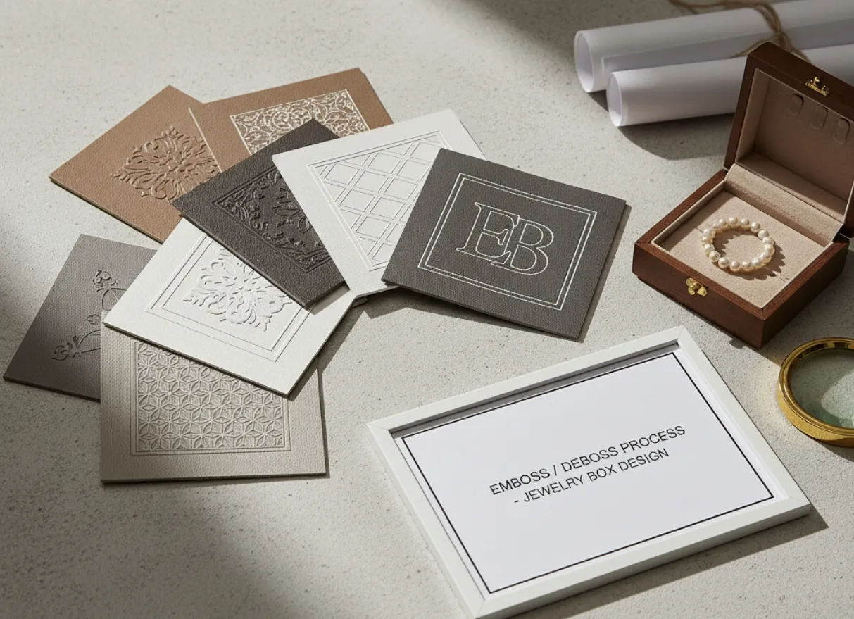 Emboss/Deboss Finish Option