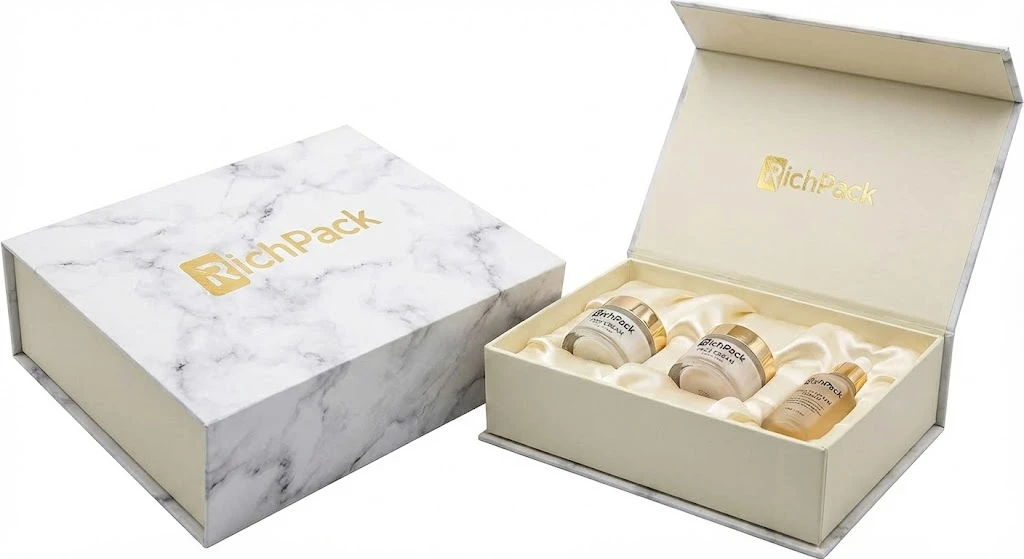 Magnetic Skincare Gift Set Packaging