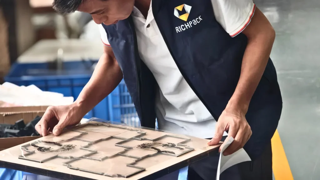 die cutting template checking