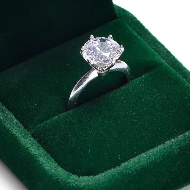 Green Velvet Ring Box | Custom Ring Packaging Wholesale – Richpack - green velvet ring box 3