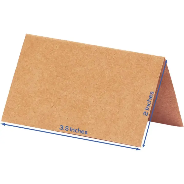 Custom Folded Cards  | Eco-Friendly Jewelry Thank You Inserts | Richpack Wholesale Packaging - Folded Card 12