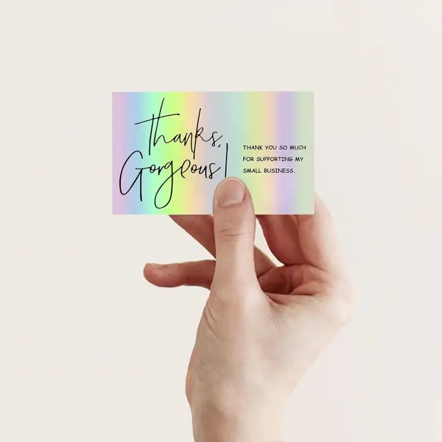 Thank You Cards Bulk | Represent Your Enthusiasm to Thank Customers and Leaves Your Customers Good Impression | Richpack Wholesale - Thank You Cards Bulk 5