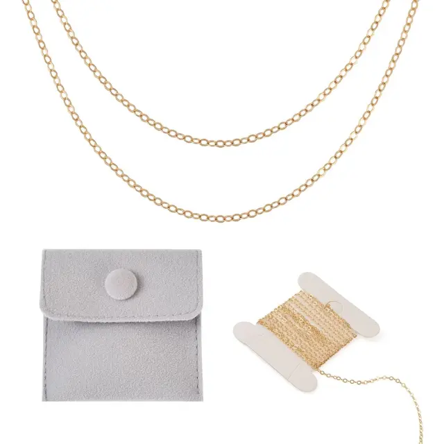 Permanent Jewelry | Red Velvet Display Box for Professional Use – Richpack - Velvet Jewelry Bags 2