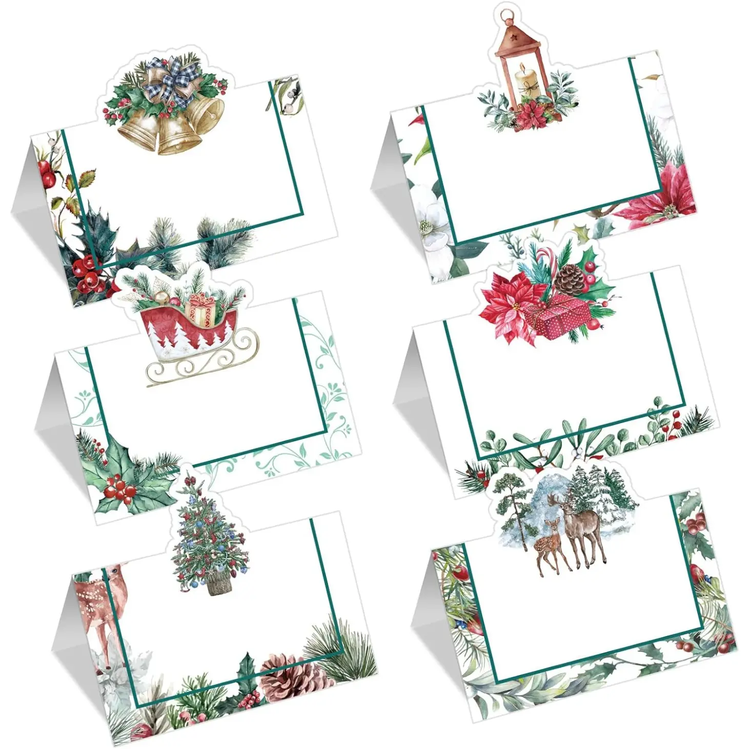 Custom Christmas Thank You Cards | Seasonal Holiday Jewelry Inserts | Boost Sales | Richpack - christmas thank you cards​