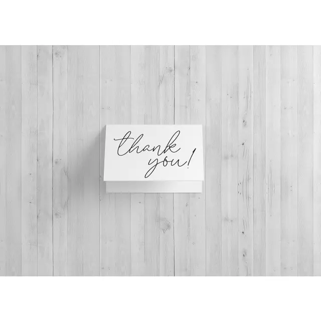 Customized Thank You Cards | 5x7 Thank You Note Cards Perfect for Business or Personal Use | Richpack Wholesale - customized thank you cards 2