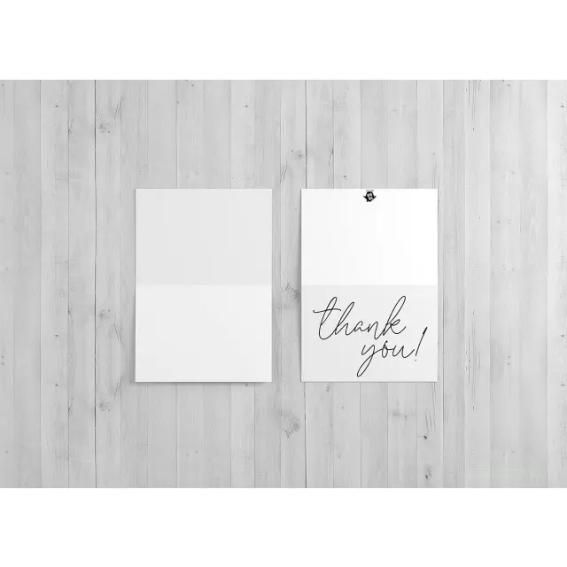 Customized Thank You Cards | 5x7 Thank You Note Cards Perfect for Business or Personal Use | Richpack Wholesale - customized thank you cards 3
