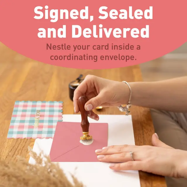 Cute Thank You Cards | Vibrant Gingham Jewelry Inserts | Fun & Memorable Branding | Richpack - cute thank you cards​ 4