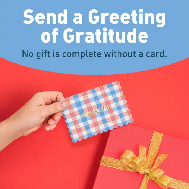 Cute Thank You Cards | Vibrant Gingham Jewelry Inserts | Fun & Memorable Branding | Richpack - cute thank you cards​ 5