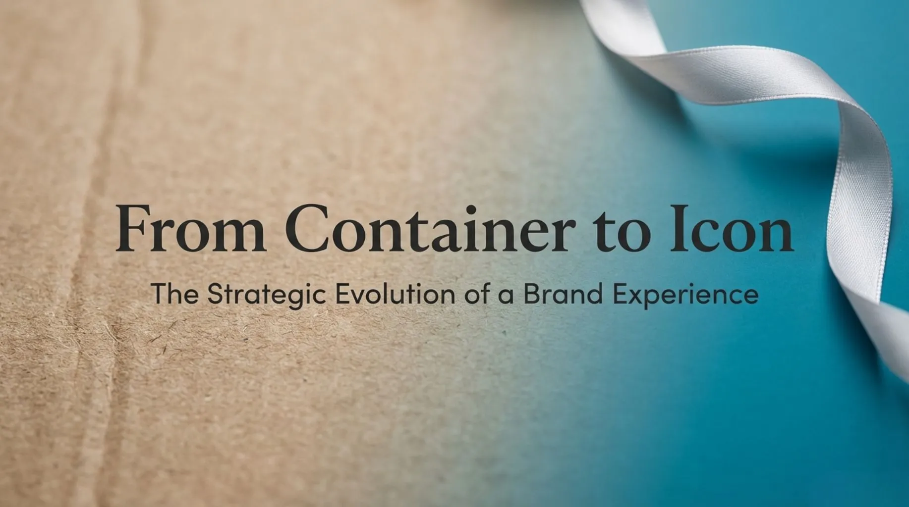 from container to icon brand experience evolution